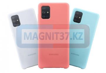 Чехол задник для Samsung A71 Silicone Case