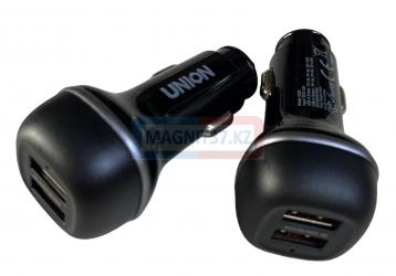 АЗУ 2 выхода USB 3А Union KO39