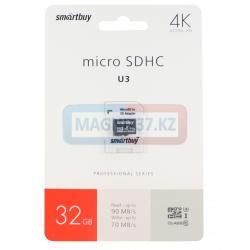 MicroSD Smartbuy 32Gb 10 Class 4K