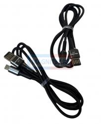 Кабель microUSB (ткань) MRM-Power 614