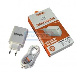 СЗУ microUSB Union UN52 3А 2в1