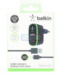 СЗУ  BELKIN (iPhone5) 1 выход USB  1.2м/10w/2.1A