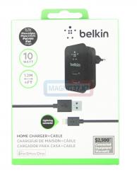 СЗУ  BELKIN (iPhone5) 2 выхода USB индикатор 1.2м/10w/2.1A