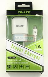 СЗУ microUSB TD-LTE T62  2в1 1 выход 1A