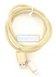 Кабель microUSB (ткань) M1 2A