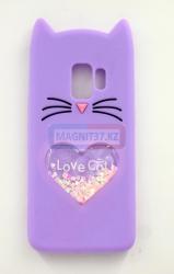 Чехол задник для Samsung S9 Love Cat