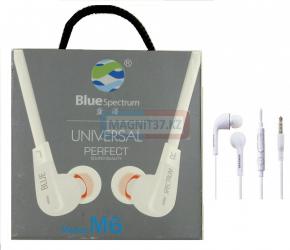 Наушники Blue Spectrum M6 вакуумные с микрофоном