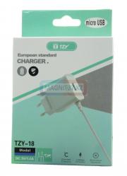 СЗУ microUSB TZY-18 1A (цельное)