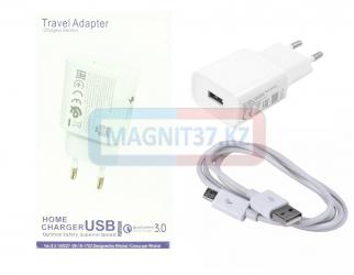 СЗУ microUSB Travel Adapter 3.0 С9 2в1