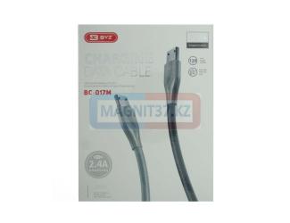 Кабель microUSB BYZ BC-017m